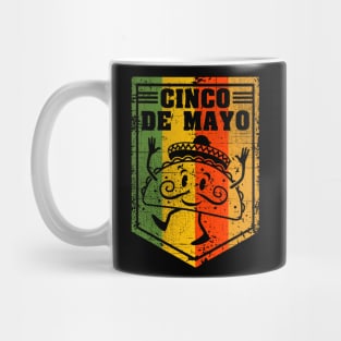 Cinco de Mayo Dancing Taco Mug